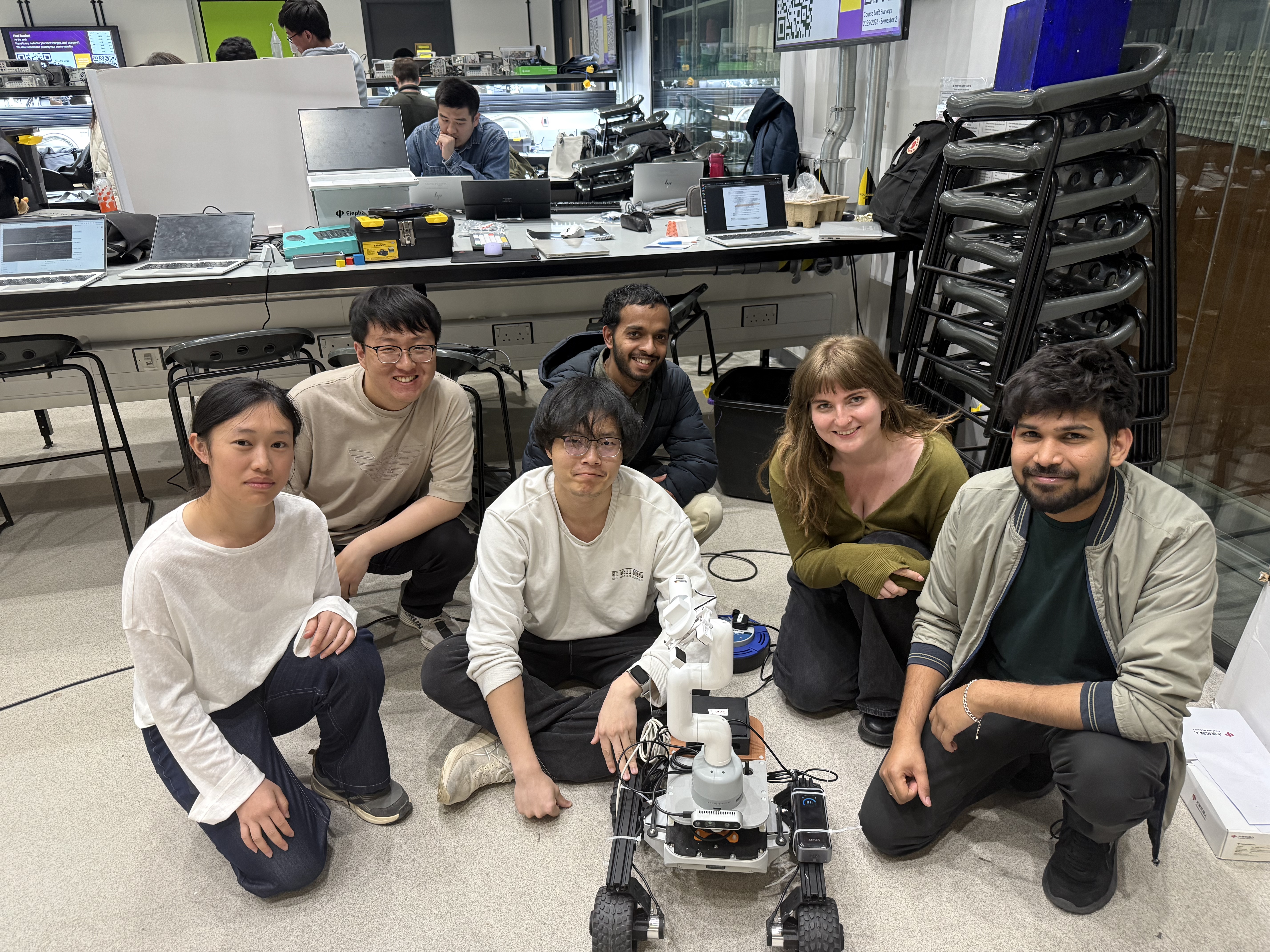 Leo Rover autonomous mobile manipulation project evidence